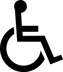 disability wheelchair user icon